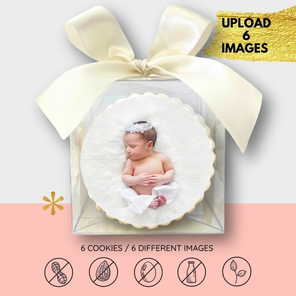 Baby Photo Album Cookie Box