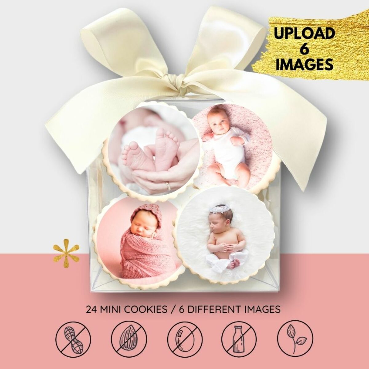 Baby Photo Album Mini Cookie Box