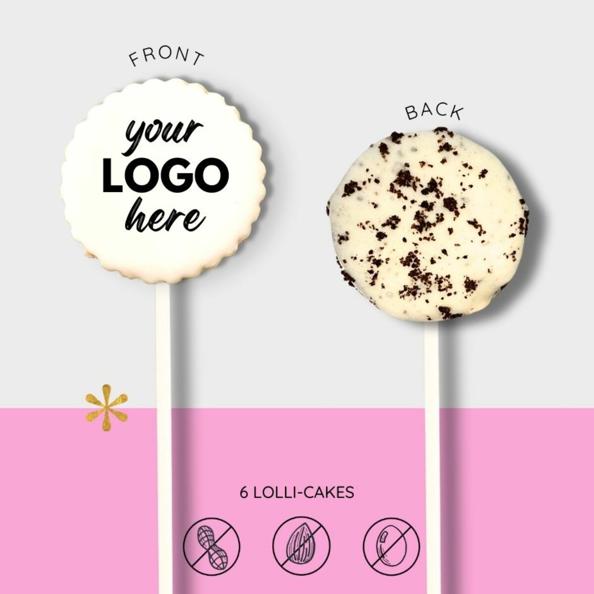 Logo Cookies n’ Cream Lolli-Cakes
