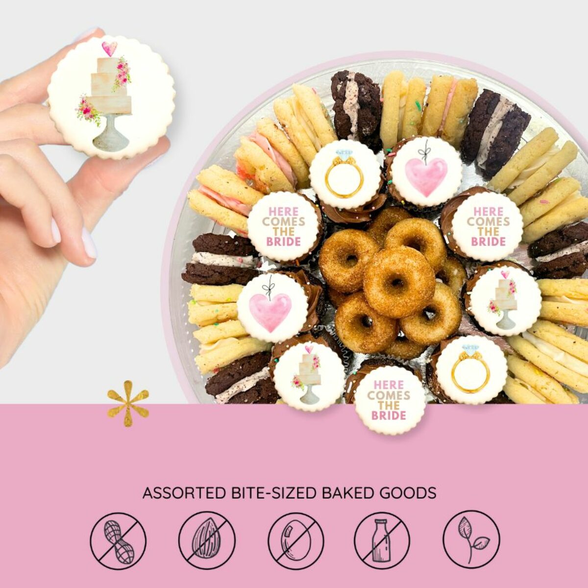 Here Come the Bride Party Tray